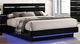 Furniture of America® Erlach Black and Chrome Queen Bed-0