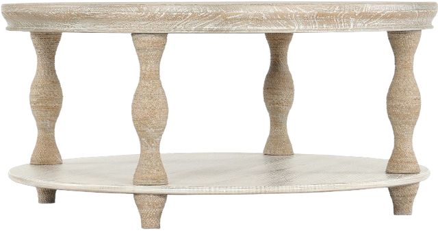 Hooker® Furniture Serenity Bahari Surf Round Cocktail Table with Neptune Base-0