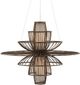 Currey & Company Benjiro Cupertino/Off-White Chandelier-0