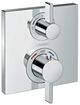 Hansgrohe Ecostat Square Chrome Thermostatic Trim with Volume Control-0
