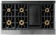 Viking® 7 Series 48" Nantucket Pro Style Gas Range with Griddle-4