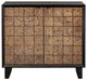 Uttermost® Muestra Black/Woodtone Cabinet-2