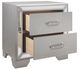 Mazin Furniture Aveline Silver Nightstand-1