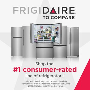 Frigidaire Gallery® 36 in. 22.2 Cu. Ft. Black Stainless Steel Counter Depth Side-by-Side Refrigerator