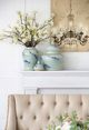 A & B Home Koi White Ginger Jar-3