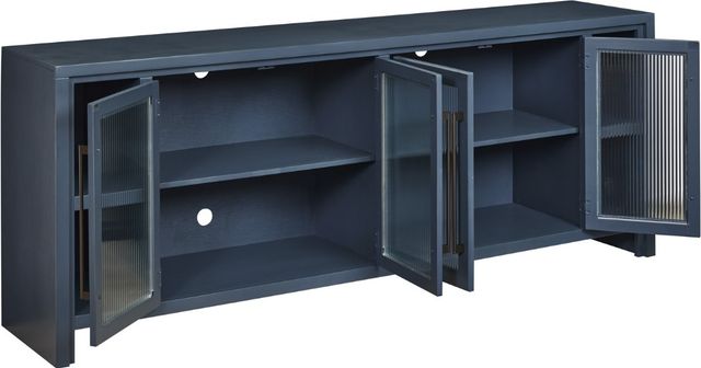 aspenhome® Tatum Malta Blue 84" Console with 4 Doors-1
