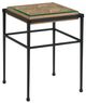 American Drew® Summit Glass Top End Table with Basalt Base-0