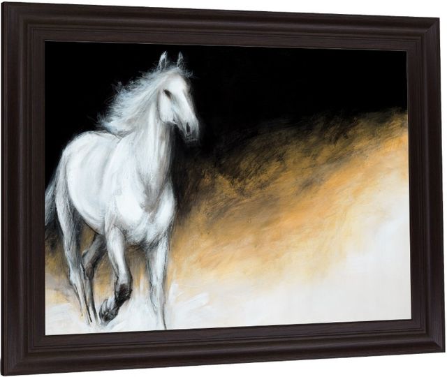 Classy Living Wild Ember Stallion Framed Wall Art-2