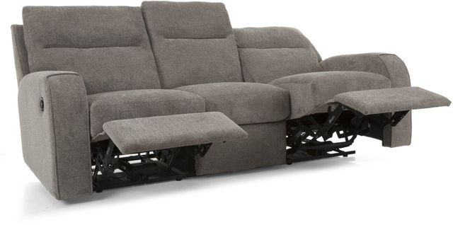 Decor-Rest® Furniture LTD M844 Brown Double Reclining Sofa-2