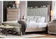 Furniture of America® Loraine 5-Piece Champagne Queen Bedroom Set-2