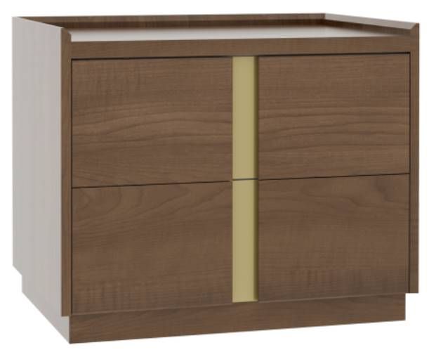 Country View Woodworking Verrado 28" Plinth Base Nightstand-0