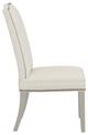 Fairfield® Customizable Entree Dining Empire Tall Back Side Chair with Sheer Dove Legs-3