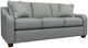 La-Z-Boy® Charlie Silver Queen Sleep Sofa-0