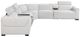 Homelegance® McPherson 7-Piece Cloud Modular Power Reclining Sectional with Power Headrest-4
