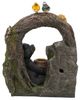 A & B Home Gray/Green 2-Tier Outdoor Decorative Water Fountain-3