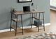 Monarch Specialties Inc. Dark Taupe/Black Computer Desk-0