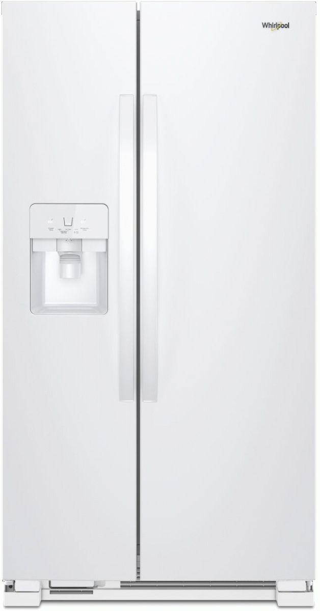 Whirlpool® 36 in. 24.6 Cu. Ft. White SidebySide Refrigerator Sides