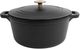 ZLINE 5-Piece Black Matte Enameled Cast Iron Cookware Set-2