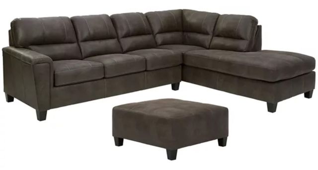 Signature Design by Ashley® Navi 2-Piece Smoke Living Room Seating Set-0