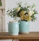 A & B Home Candia Blue/Green Vase-4