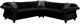 Furniture of America® Jolanda II 3 Piece Black Sectional-0