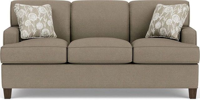 Flexsteel® Dempsey Silver Graphite Sofa-1