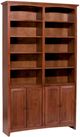 Whittier Wood® Furniture Customizable McKenzie 4-Door 48" Bookcase-0
