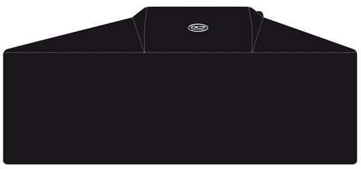 DCS Series 7 98" Black Grill On Cart with Side Burner Cover-4
