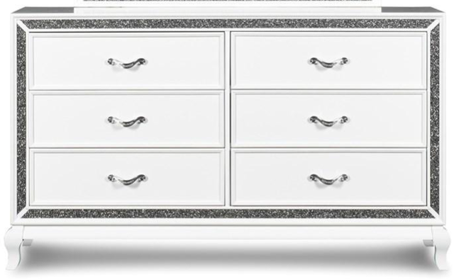 New Classic® Home Furnishings Park Imperial White Dresser-0