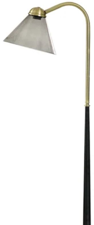 StyleCraft Chrome/English Gold/Iron Floor Lamp-1