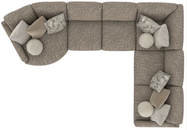 Jackson Furniture Turner 5-Piece Mushroom Sectional-4