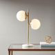 Olliix by INK+IVY White/Gold Holloway Table Lamp-4