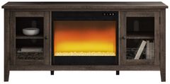 Signature Design by Ashley® Arlenbry Gray TV Stand with Electric Fireplace
