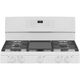 GE® 30" White Freestanding Gas Range-2
