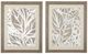 Bassett Mirror Mudcloth Foliage II 2-Piece Wall Art-2