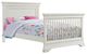 Westwood Design Olivia Brushed White Convertible Crib-3