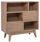 Powell® Waves Natural Bookcase-0