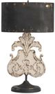 Crestview Collection De'posh Black Table Lamp-0