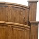 Million Dollar Rustic Brown Queen Econo Mansion Panel Bed-1