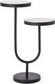 Renwil® Ambra Natural Side Table with Matte Black Base-0