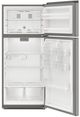 Whirlpool® 28 in. 16.3 Cu. Ft. Stainless Steel Top Freezer Refrigerator-1