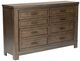 Liberty Furniture Thornwood Hills Rock Beaten Brown Dresser-0
