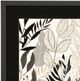 Stylecraft Leaf Collage II Black/Dark Gray/White Wall Art -2