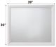 ACME Furniture Ireland White Dresser Mirror-2