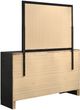 Coaster® Miranda Black 7-Drawer Dresser and Mirror-4