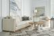 A.R.T. Furniture® Garrison Emory White Top Console Table with Washed Oak Base-1