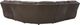 Signature Design by Ashley® Dunleith 5-Piece Chocolate L-Shape Power Reclining Sectional with Power Headrest-3