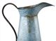 A & B Home Gray Galvanized Iron Pitcher-1