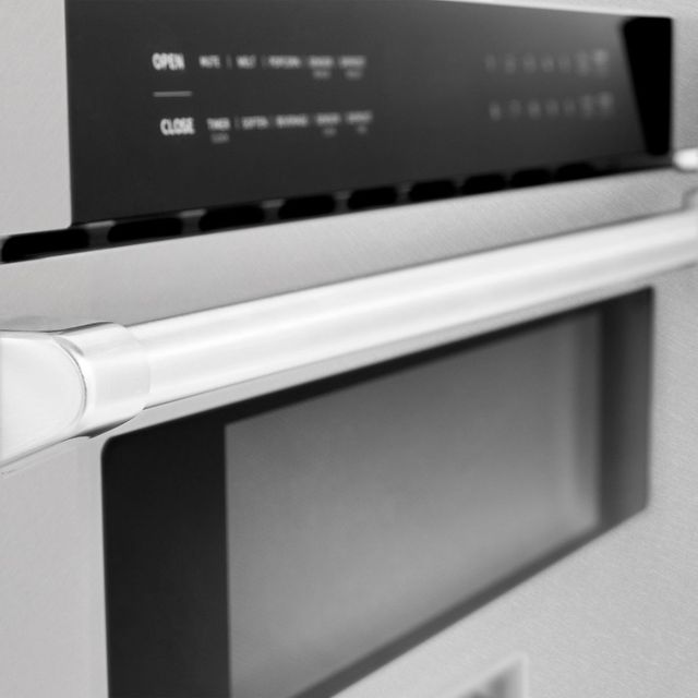 ZLINE 1.2 Cu. Ft. Satin Stainless Steel Built In Microwave Drawer-4