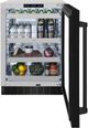 ZLINE Touchstone 5.2 Cu. Ft. Stainless Steel Beverage Center with Black Stainless Steel Glass Door-2